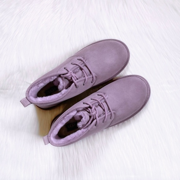 UGG Men’s Neumel Chukka Boots In Shadow - Picture 4 of 8